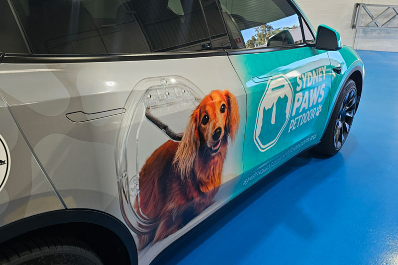 Door Vinyl Wrap