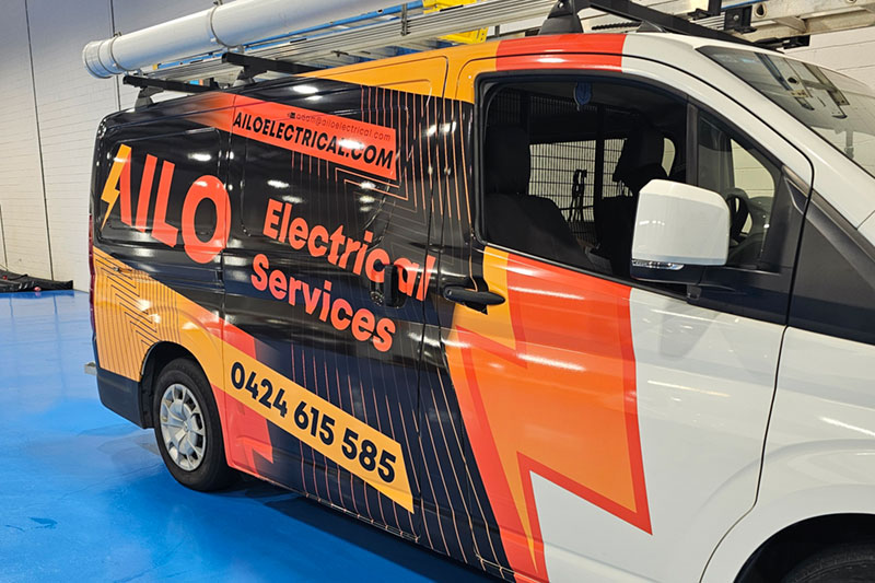 Electrician Vinyl Wrap